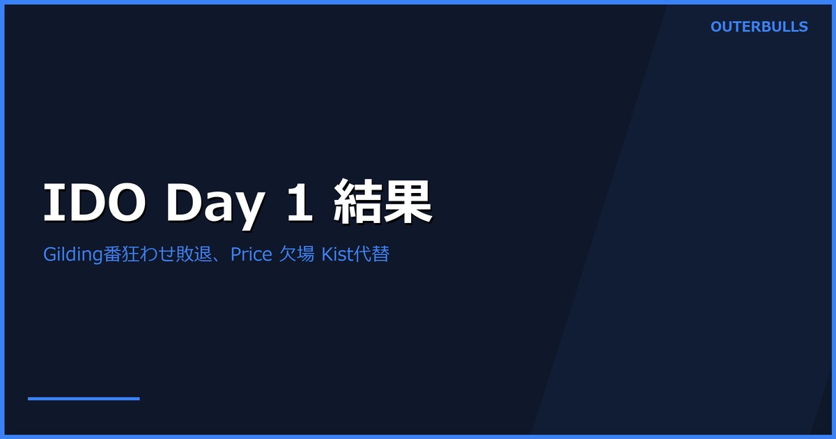 International Darts Open 2026 Day 1 結果｜Gilding が Brooks に番狂わせ敗退、Cross・Cullen・Menzies が last-leg 勝ち。Gerwyn Price は開始直前欠場で Kist が代替（5/22 Riesa）